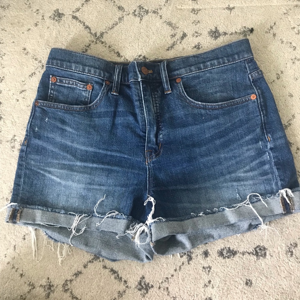 Higher waisted madewell shorts